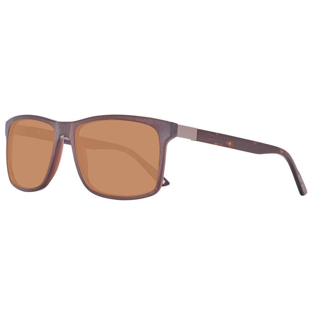Helly Hansen Brown Plastic Sunglasses for Men