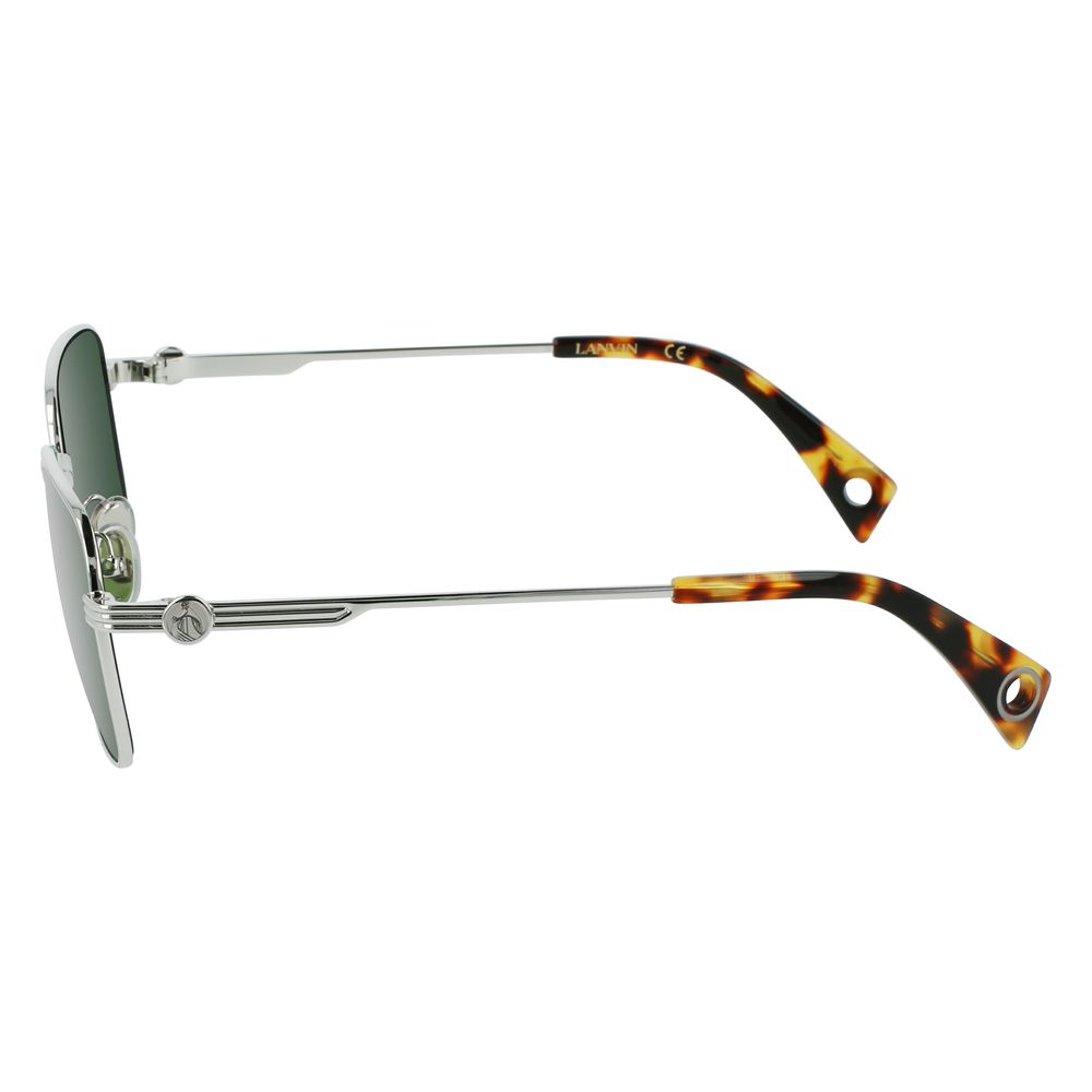 Lanvin Unisex Sunglasses – Gray Metal Frame with Stylish Appeal