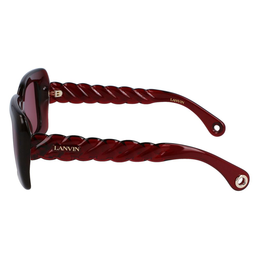Lanvin Women's Red Bio Injected Sunglasses – Stylish and Durable