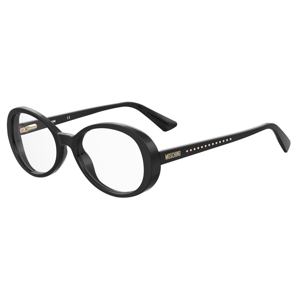 Moschino Black Acetate Frames - Optical Fashion Eyewear