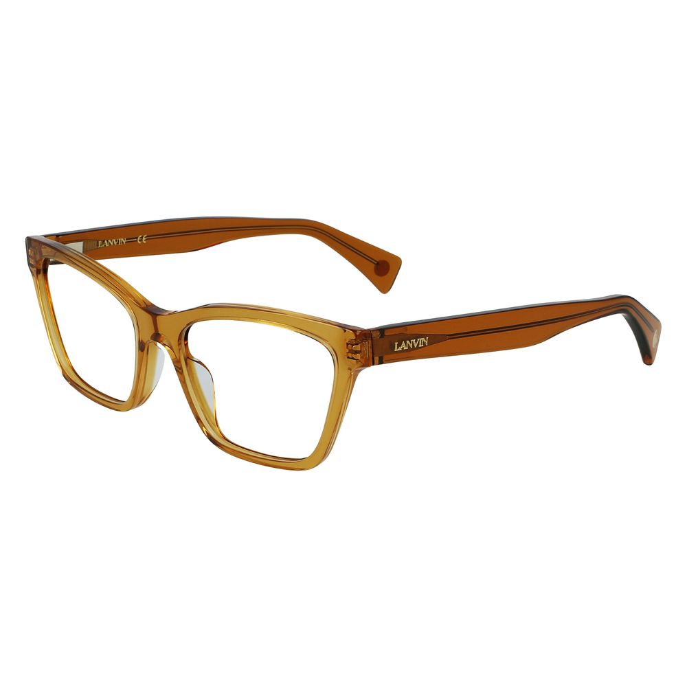 Lanvin Brown Acetate Frames - Designer Optical Eyewear
