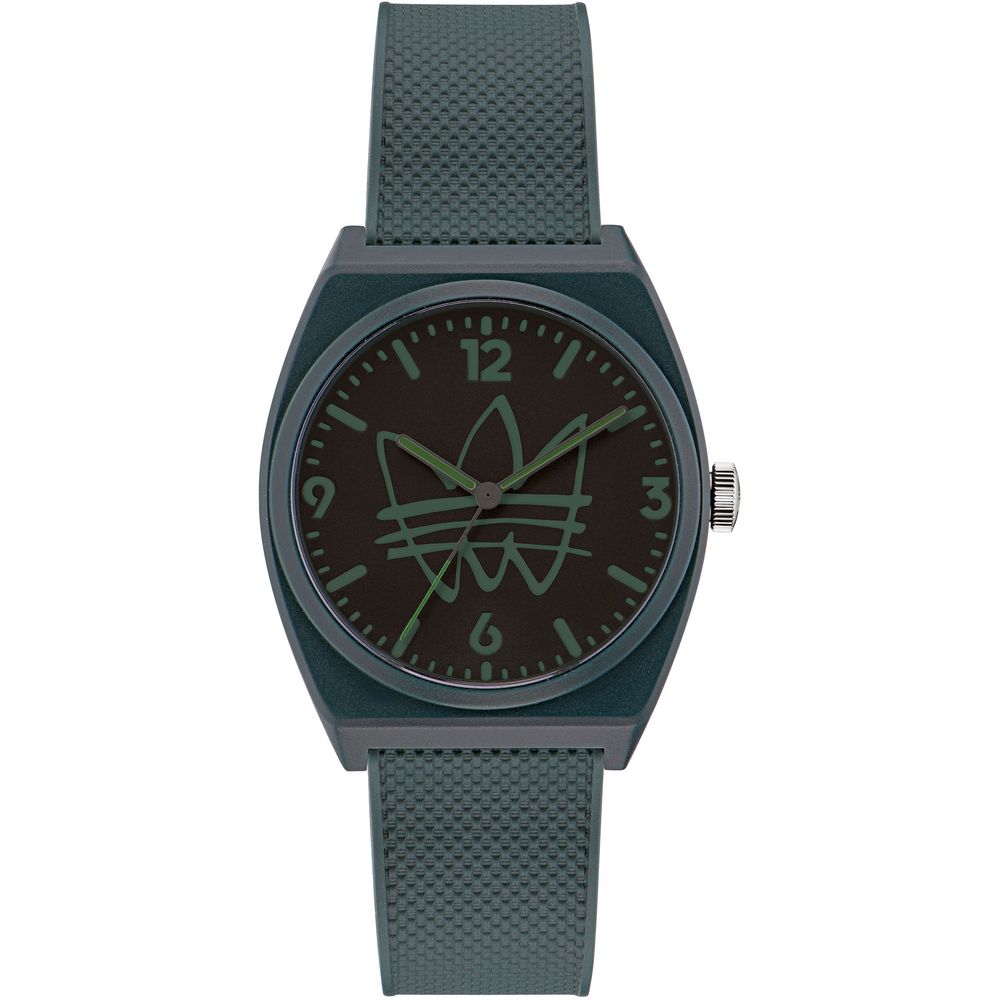 Adidas Green Silicone Analog Quartz Watch