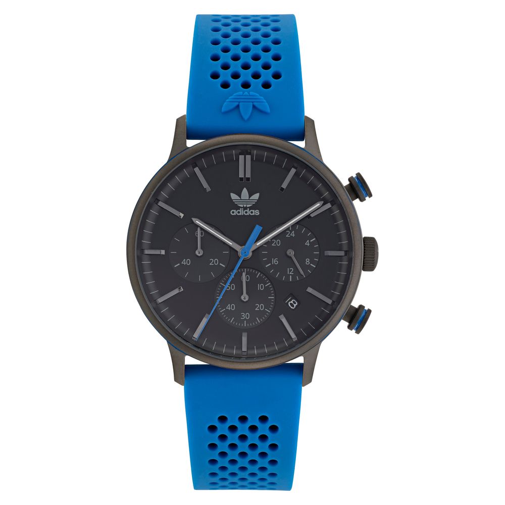 Adidas Blue Rubber Watch for Men