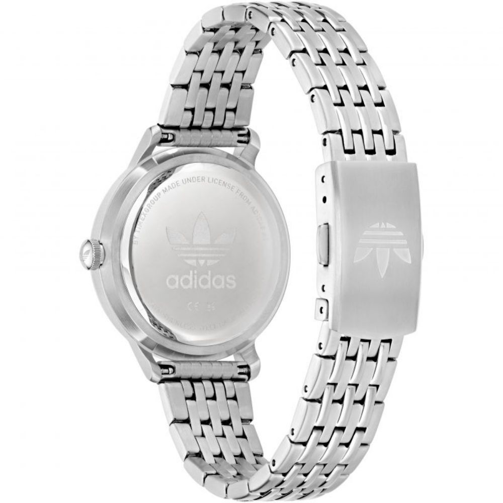 Adidas Gray Stainless Steel Unisex Watch