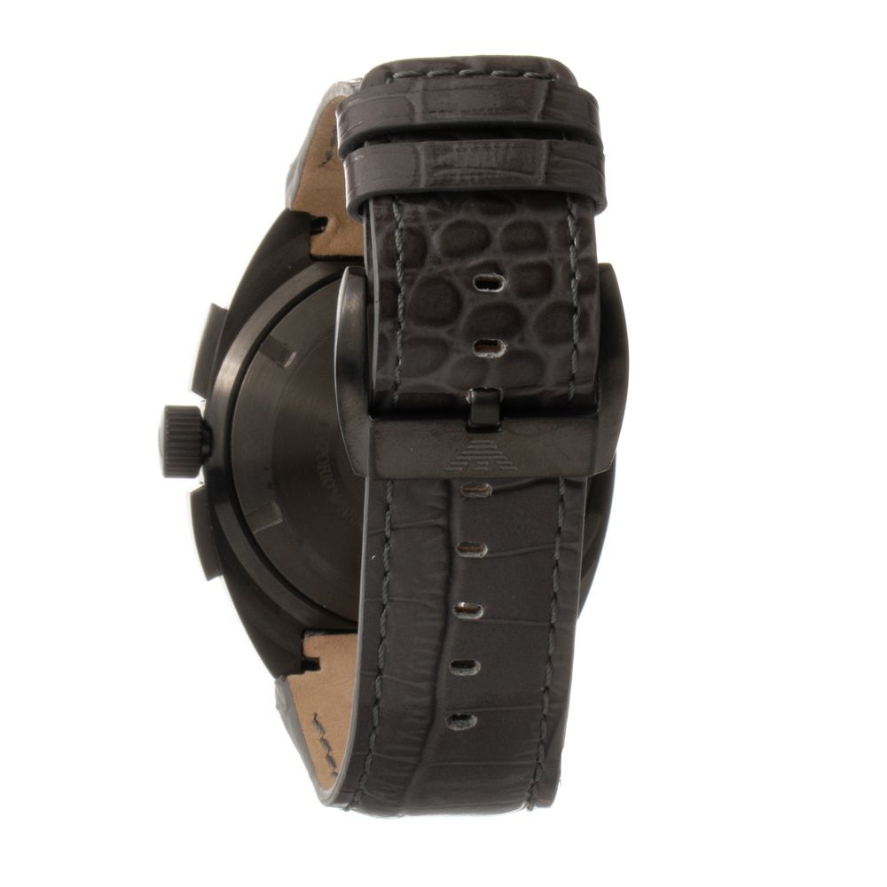 Armani Men's Brown Cowhide Leather Watch