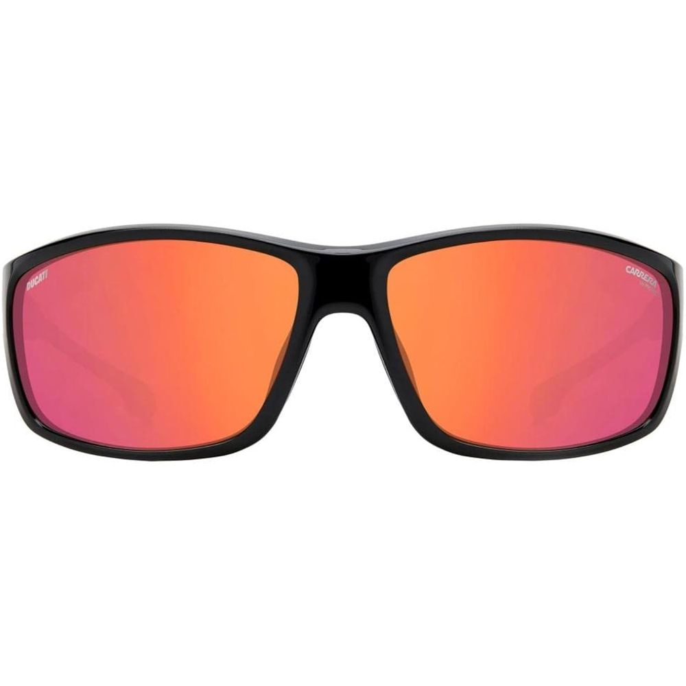 Carrera Red & Black Wrap Around Sports Sunglasses