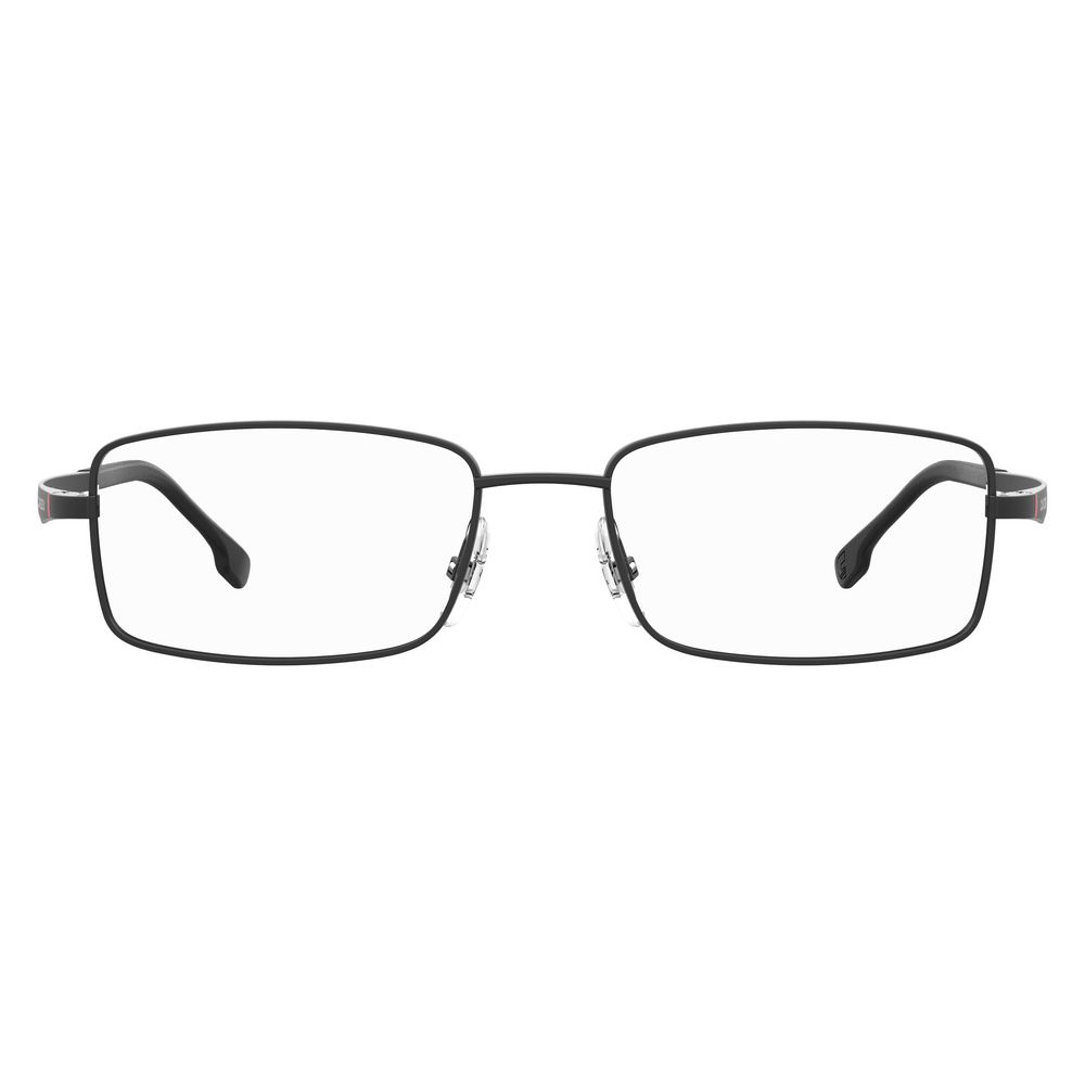 Carrera Men’s Black Metal Optical Glasses – 56mm Square Frame