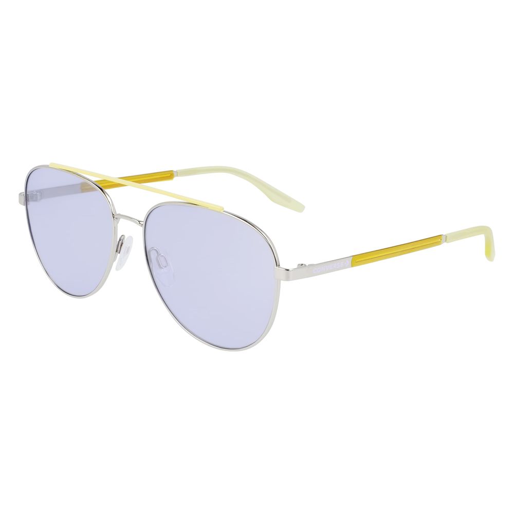 Converse Silver Metal Sunglasses – Stylish Protection with Blue Lenses