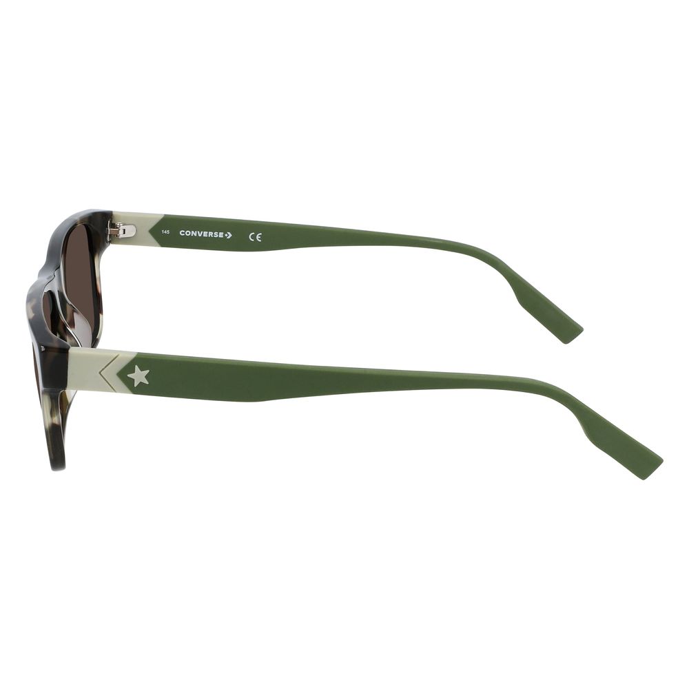 Converse Green Acetate Sunglasses – Stylish Oversized Frame with UV Protection
