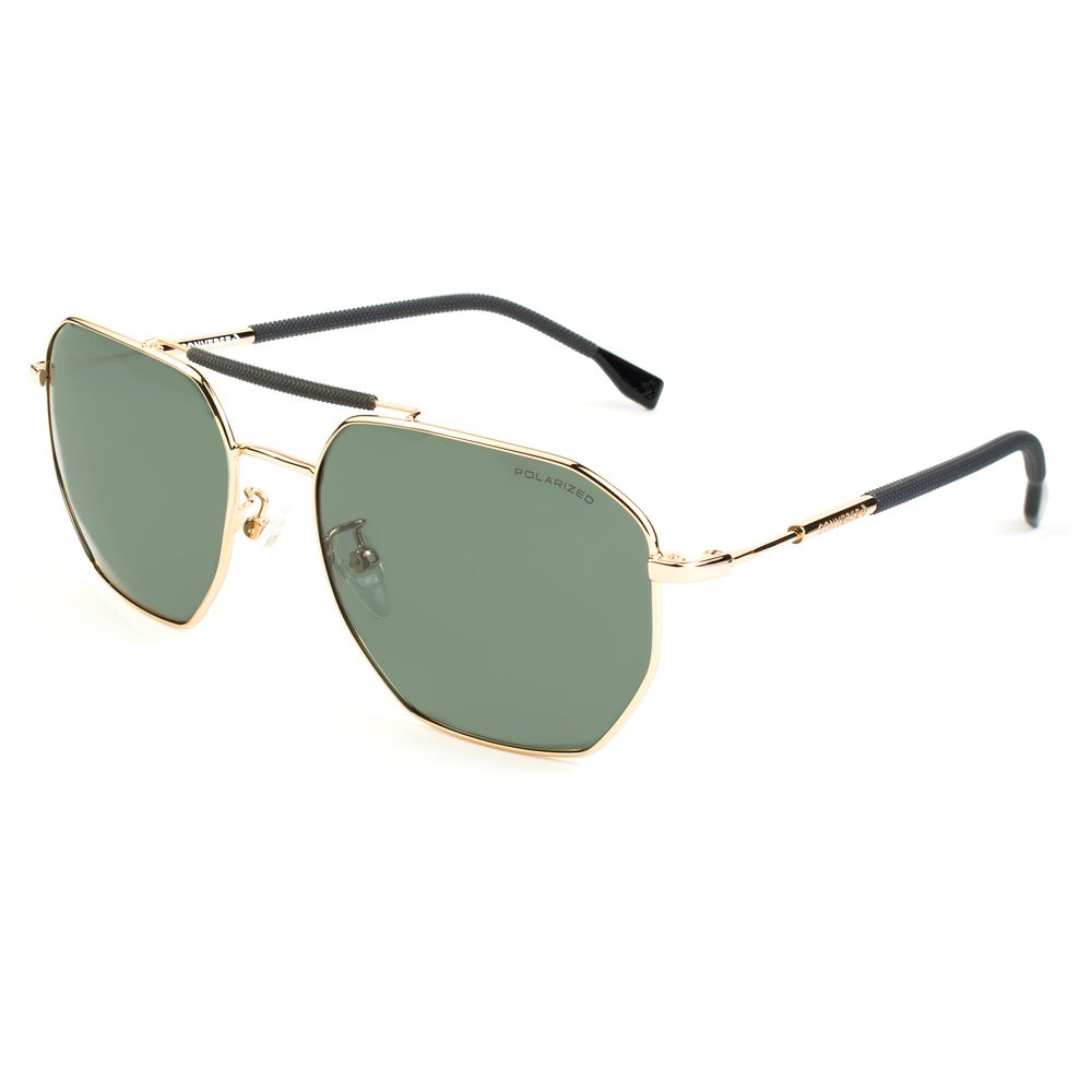 Converse Unisex Sunglasses – Pink Metal Frame with Green Lenses, 55mm