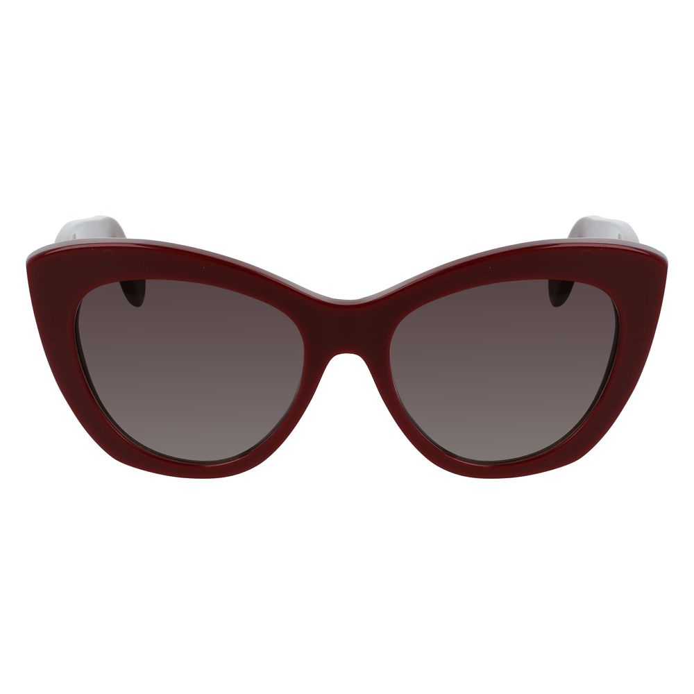 Salvatore Ferragamo Women's Bordeaux Acetate Sunglasses