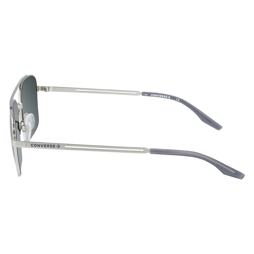 Converse Men's Silver Metal Sunglasses – Chic Round Frame