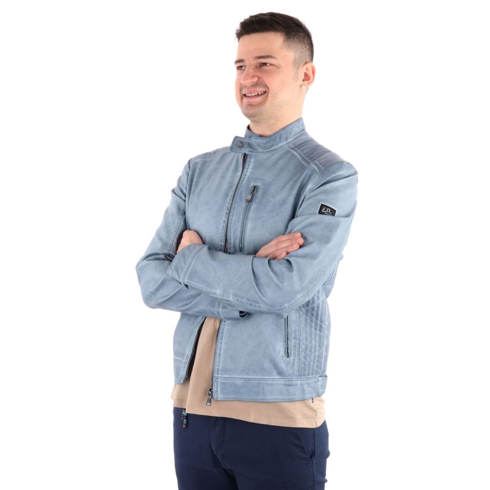 Zee Light Blue Polyethylene Jacket
