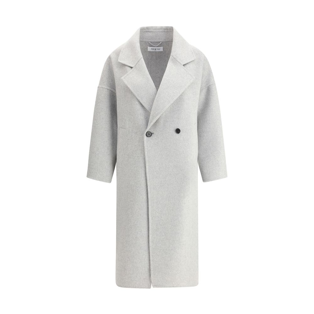 Aftercoat Double-breasted Long Coat