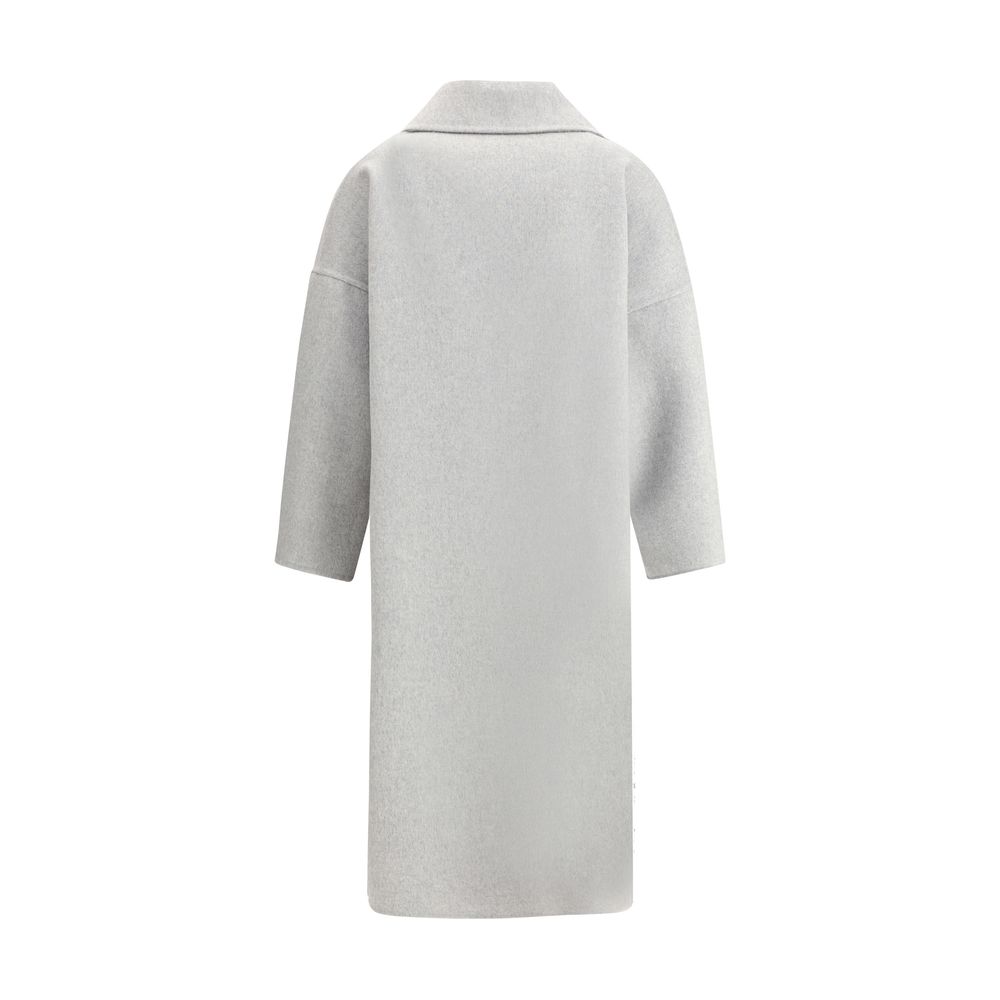 Aftercoat Double-breasted Long Coat