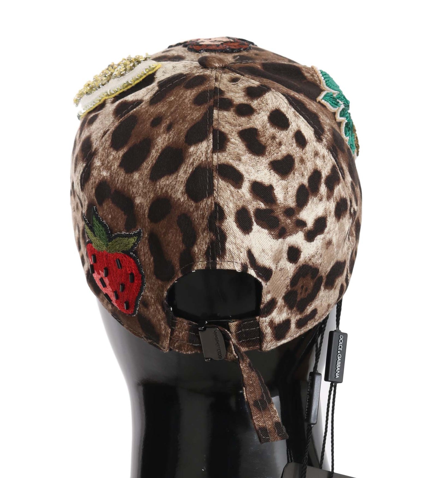 - Elegant Sequined Leopard Baseball Cap