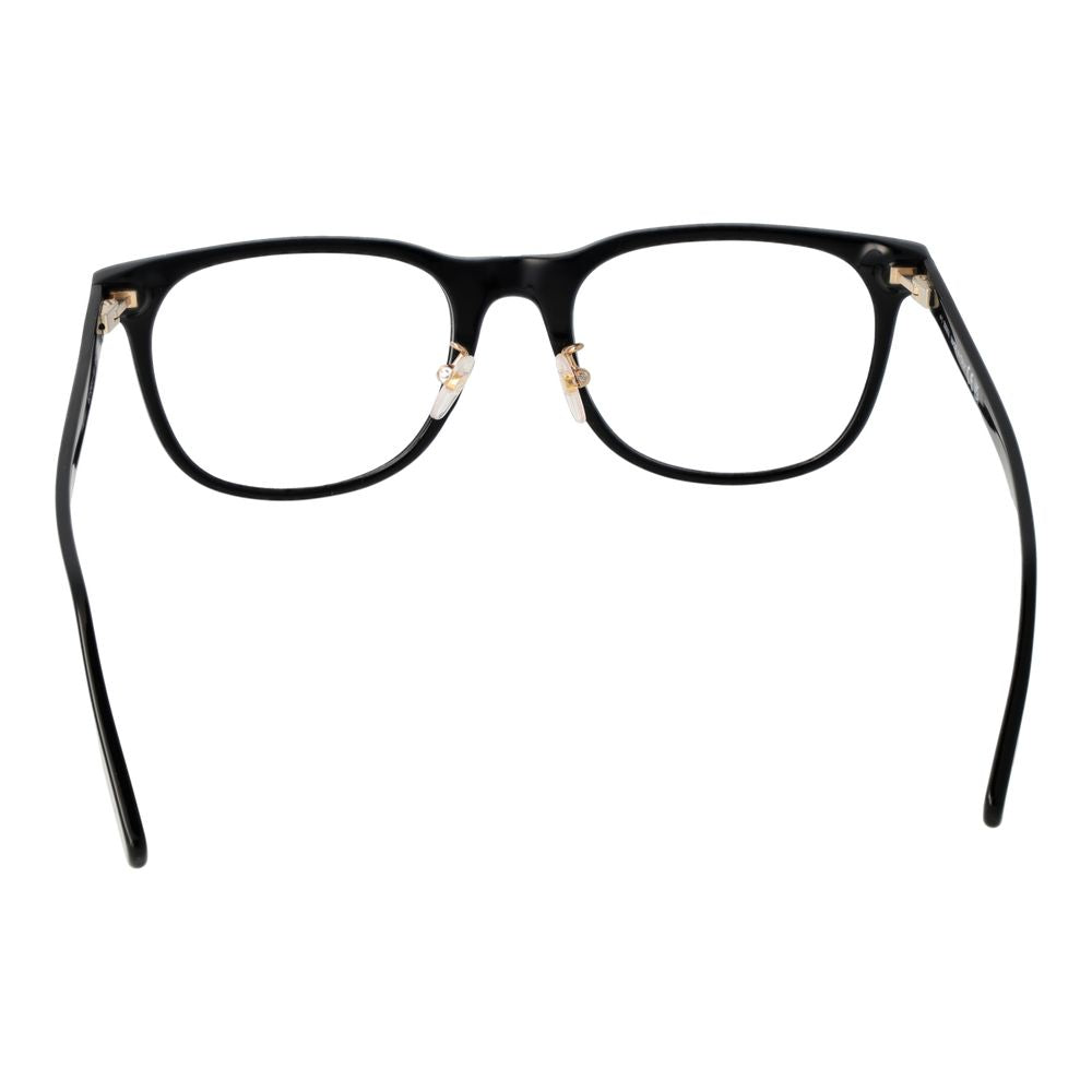 Ermenegildo Zegna Men’s Optical Frames – Black Rectangle, 53mm