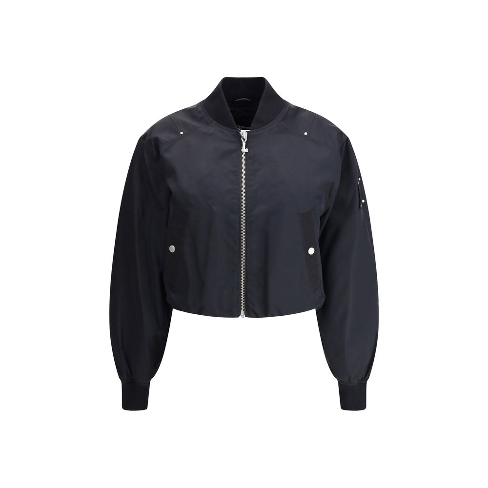 Moose Knuckles Black Cropped Rougemont Jacket for Women