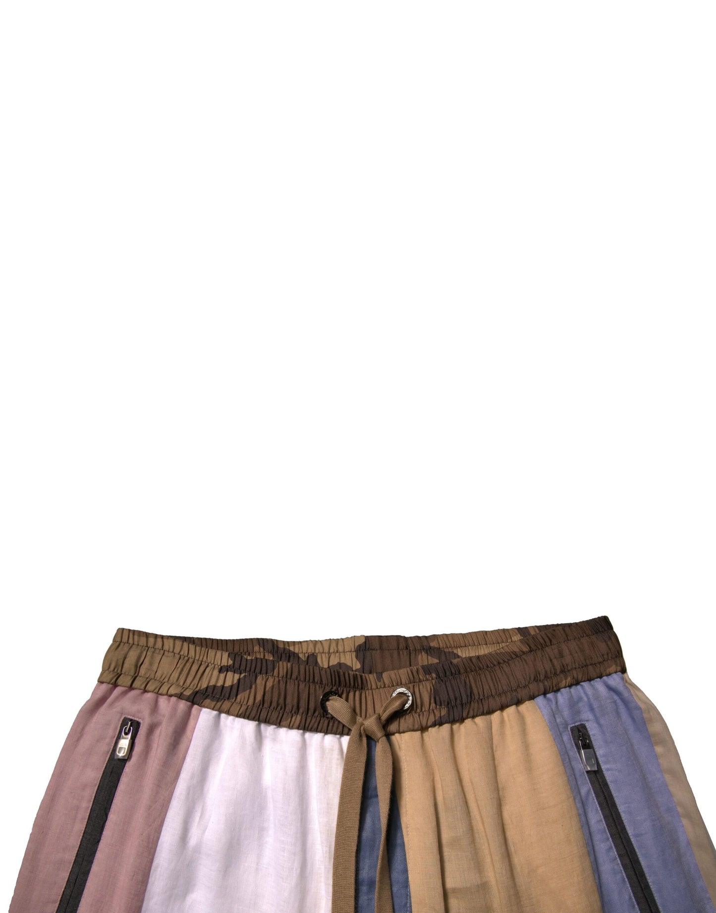 Dolce & Gabbana Multicolor Patchwork Jogger Sweatpants