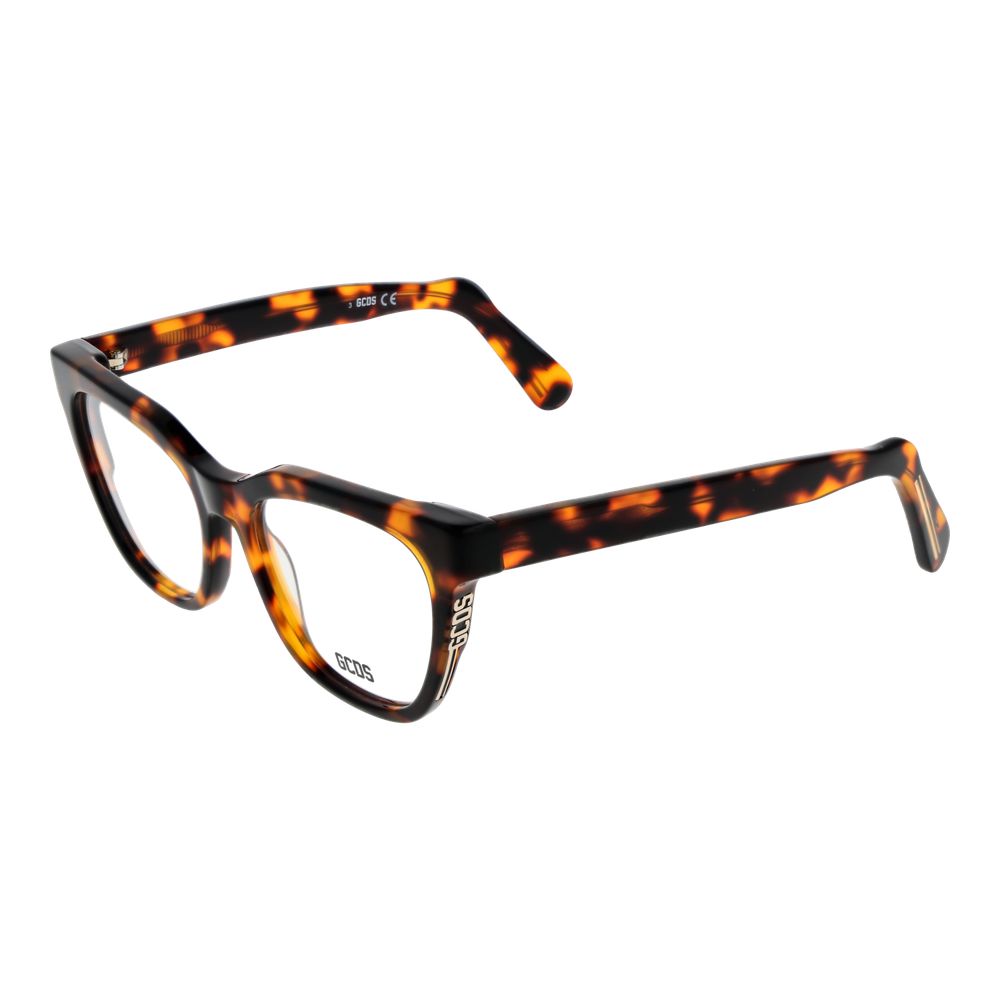 GCDS Women’s Brown Optical Frames – Butterfly Style, 52mm