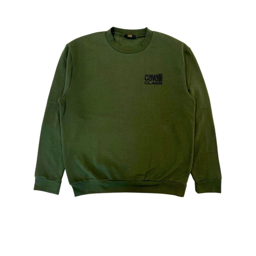 Cavalli Class Green Men's Hoodie