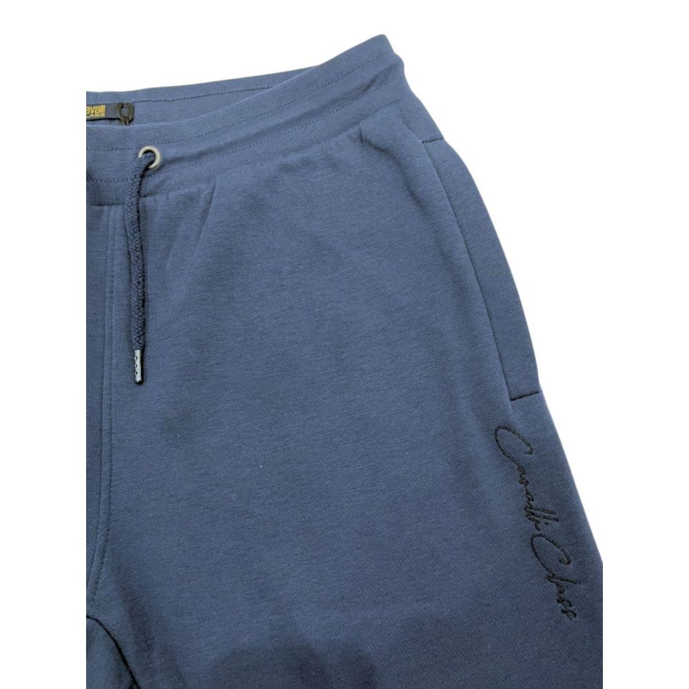 Cavalli Class Blue Women Sport Pant
