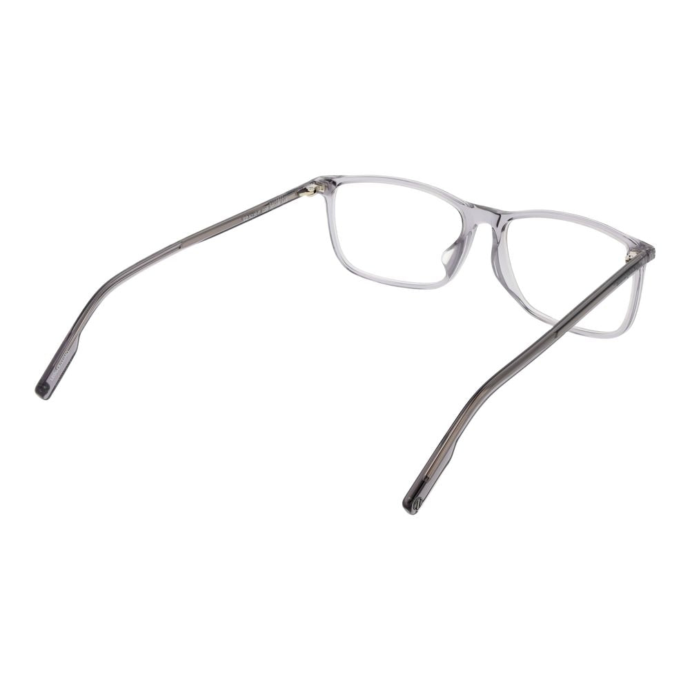 Ermenegildo Zegna Men's Optical Frames – Gray Rectangle Style, 57mm