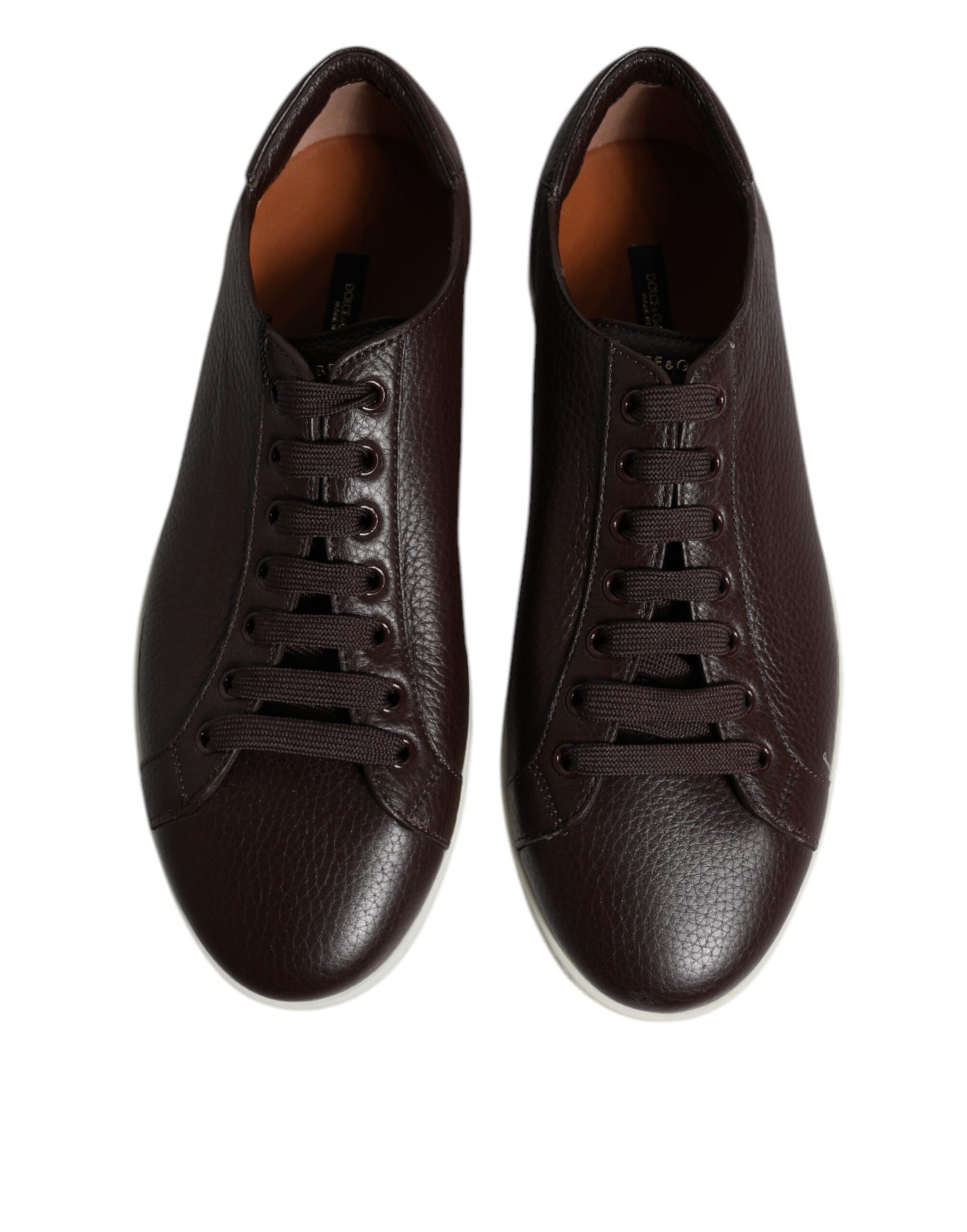 Dolce & Gabbana Black Low Top Men Saint Tropez Sneakers