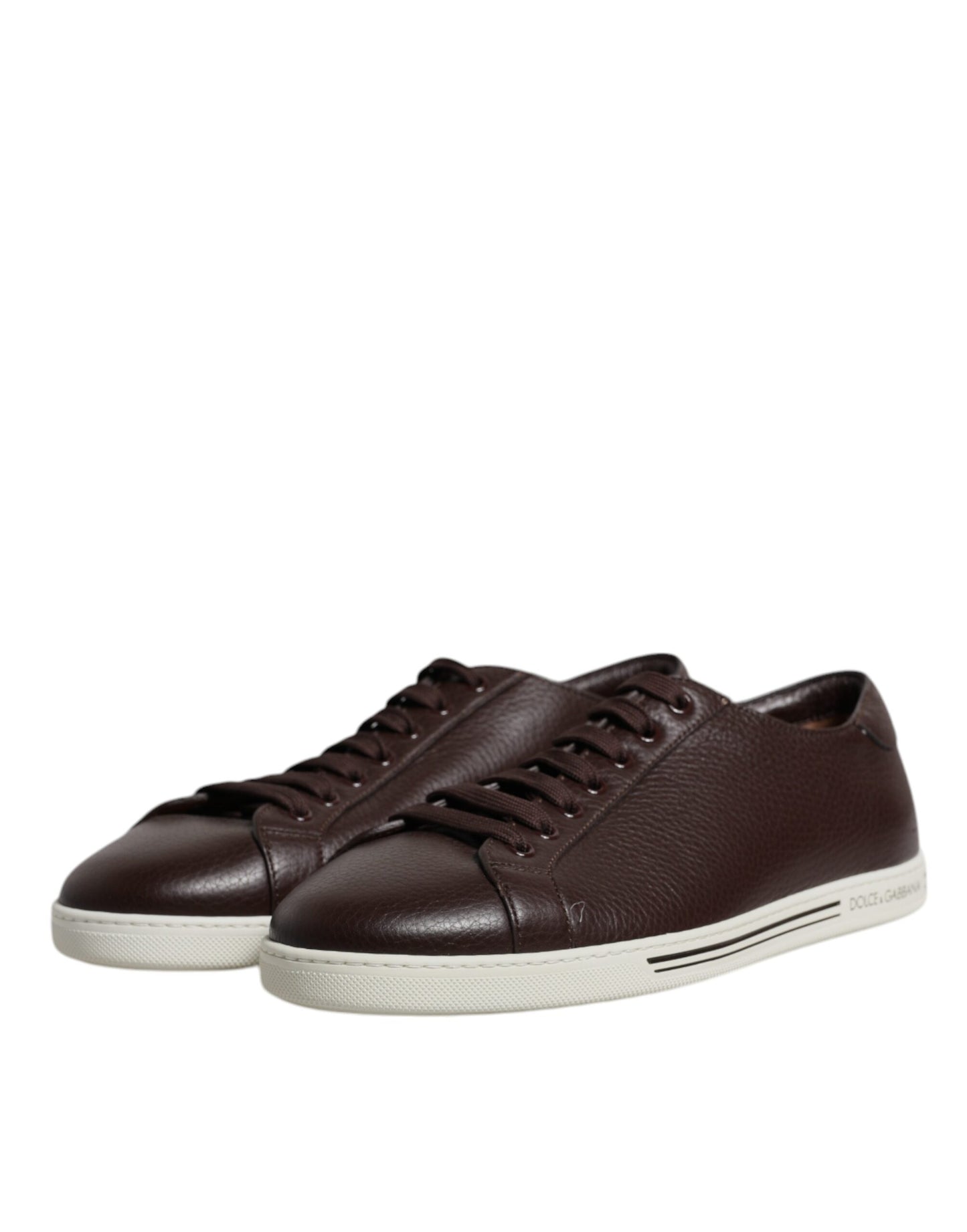 Dolce & Gabbana Black Low Top Men Saint Tropez Sneakers