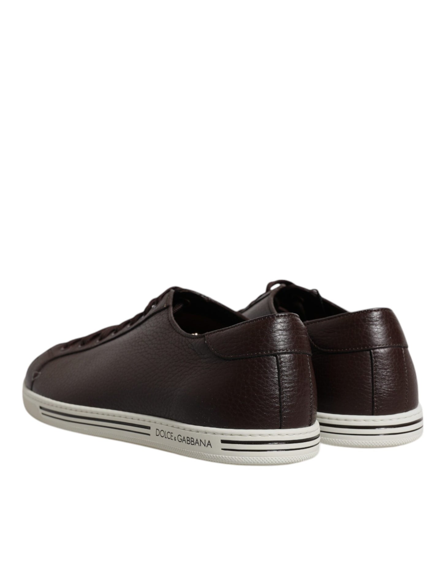 Dolce & Gabbana Black Low Top Men Saint Tropez Sneakers