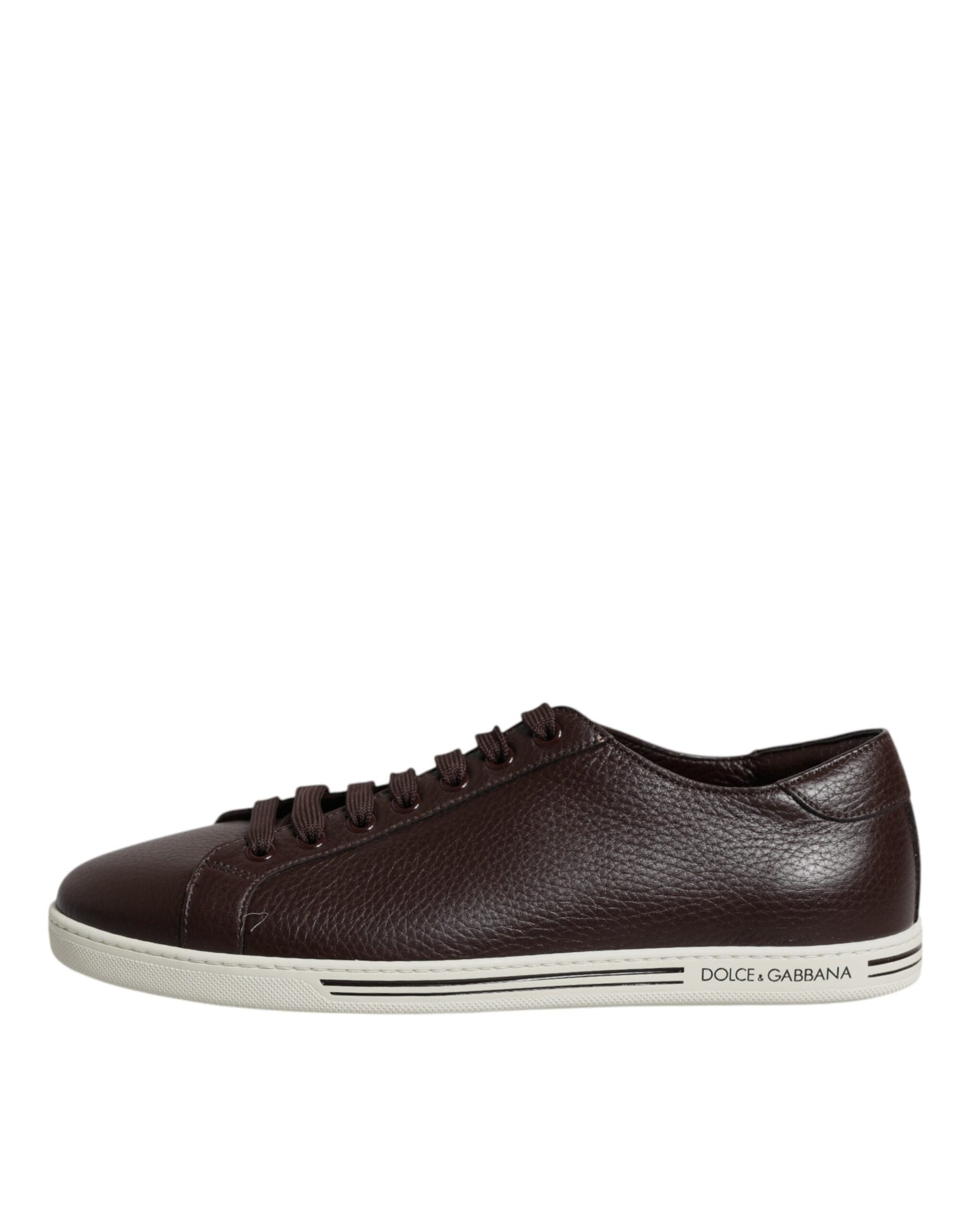 Dolce & Gabbana Black Low Top Men Saint Tropez Sneakers