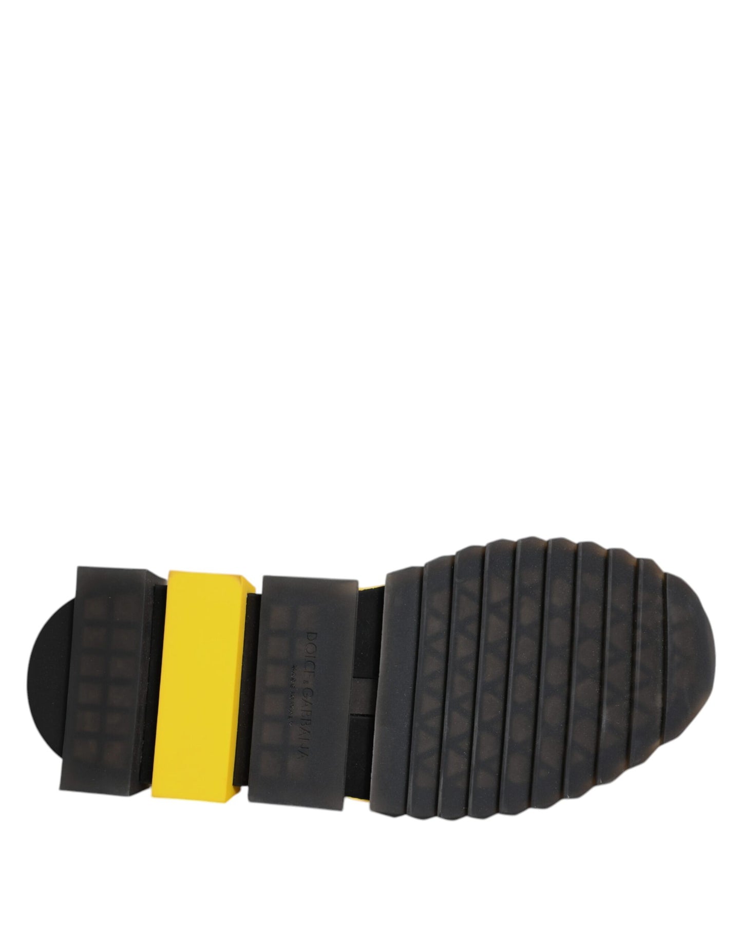Dolce & Gabbana Yellow SORRENTO Sport Stretch Sneakers
