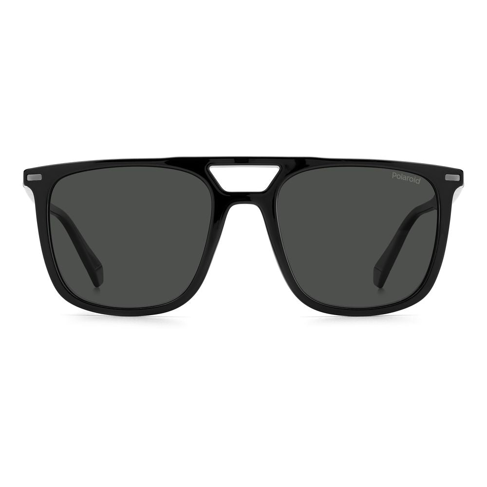 Polaroid Black Polyester Polyester-Polyester Sunglasses