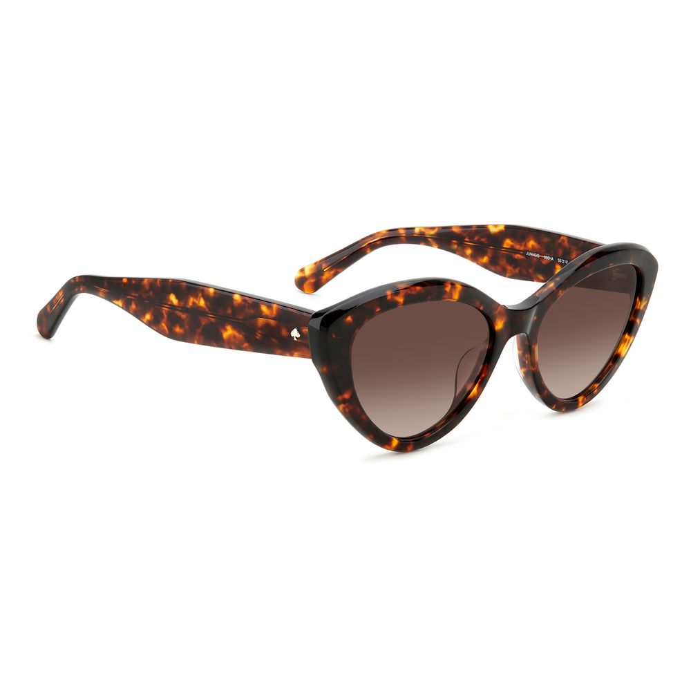 Kate Spade Women’s Sunglasses – Brown Acetate Frame, 55mm
