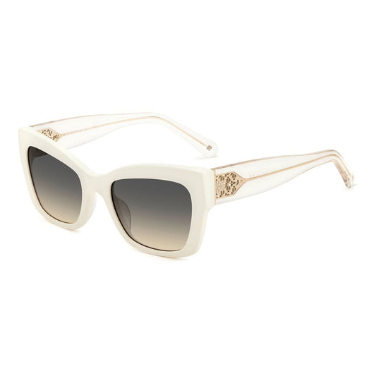 Kate Spade Women's White Acetate Sunglasses - Valeria Style, 53mm