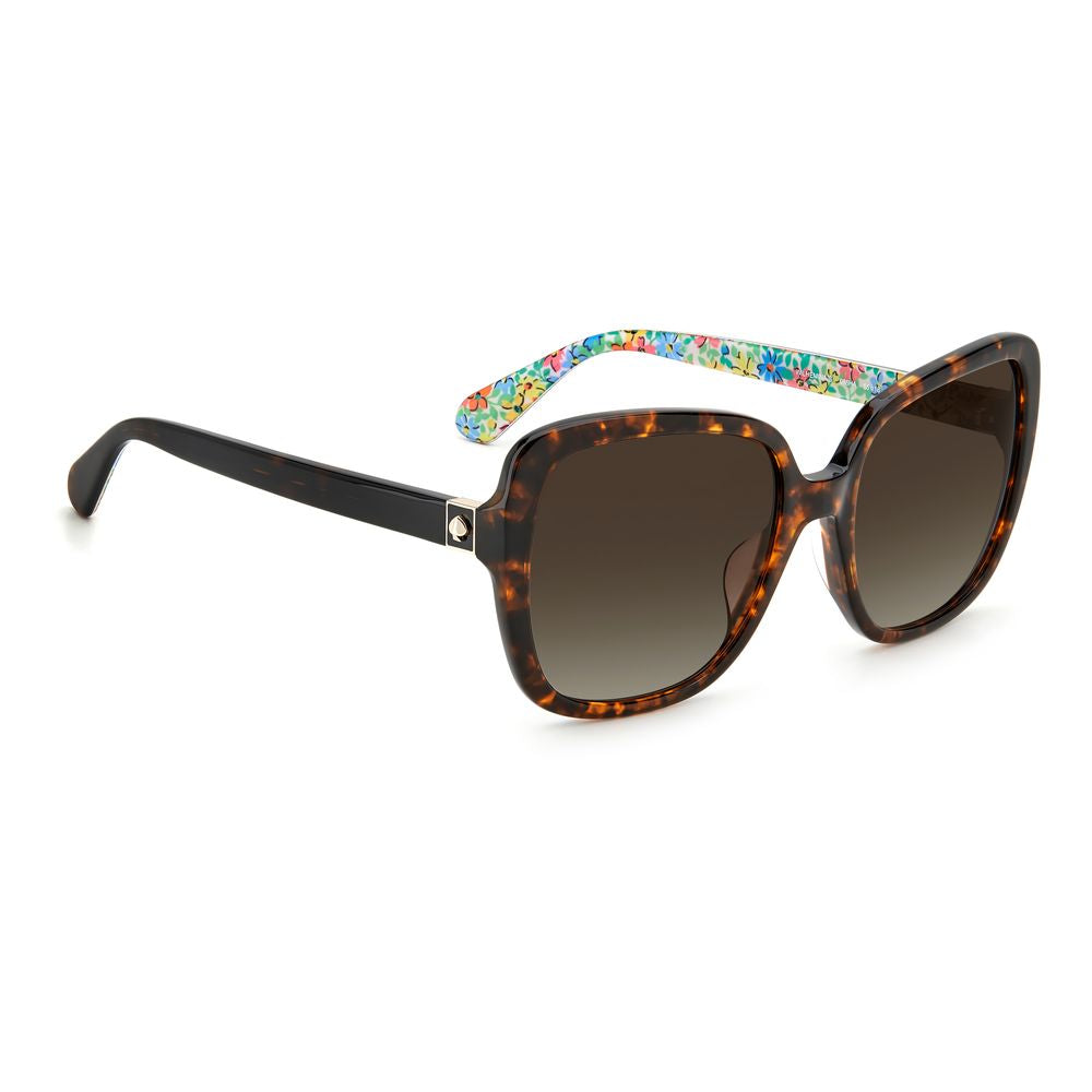 Kate Spade Brown Acetate Sunglasses - Women's Wilhelmina S086