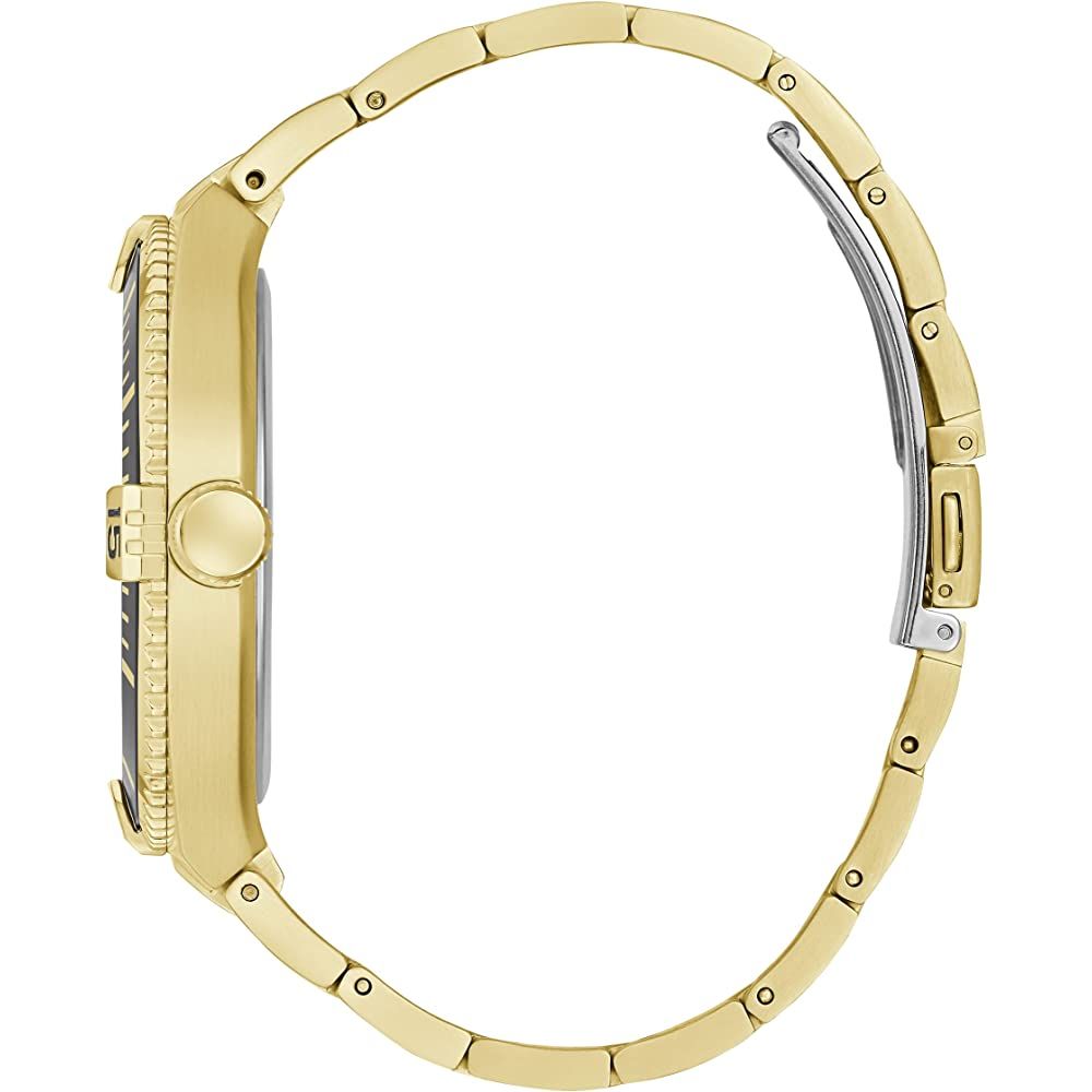 Guess Men’s Watch, Analog Display, Gold Stainless Steel Bracelet