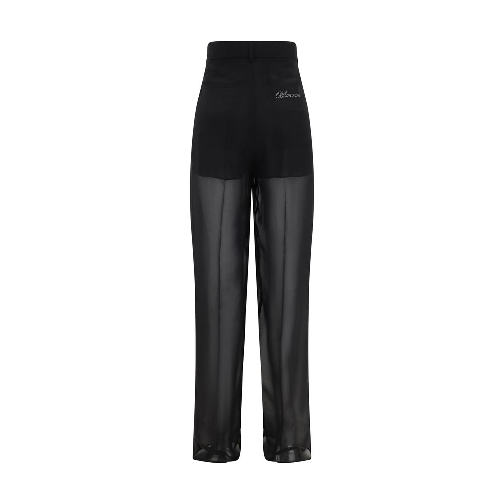 Blumarine Semi-sheer Georgette Pants