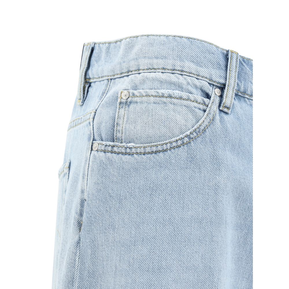 PINKO Ripped Hem Jeans
