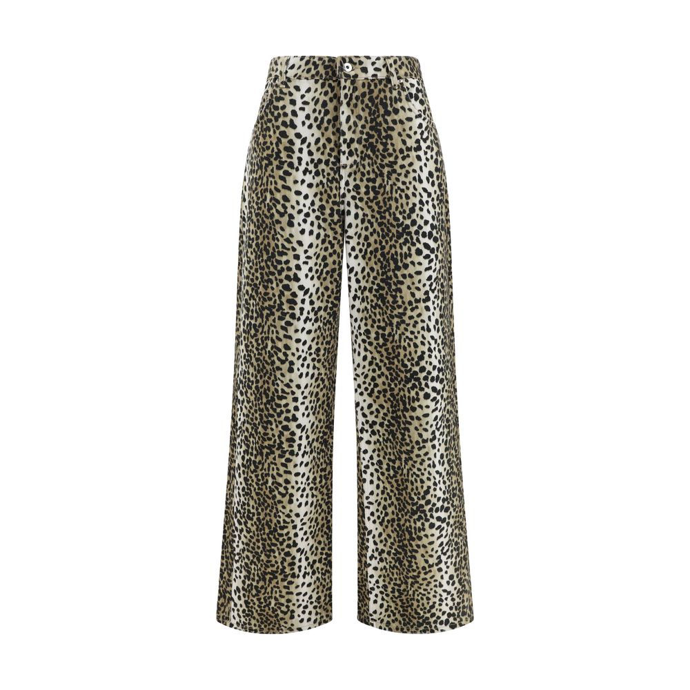 Blumarine Printed Boyfriend Jeans