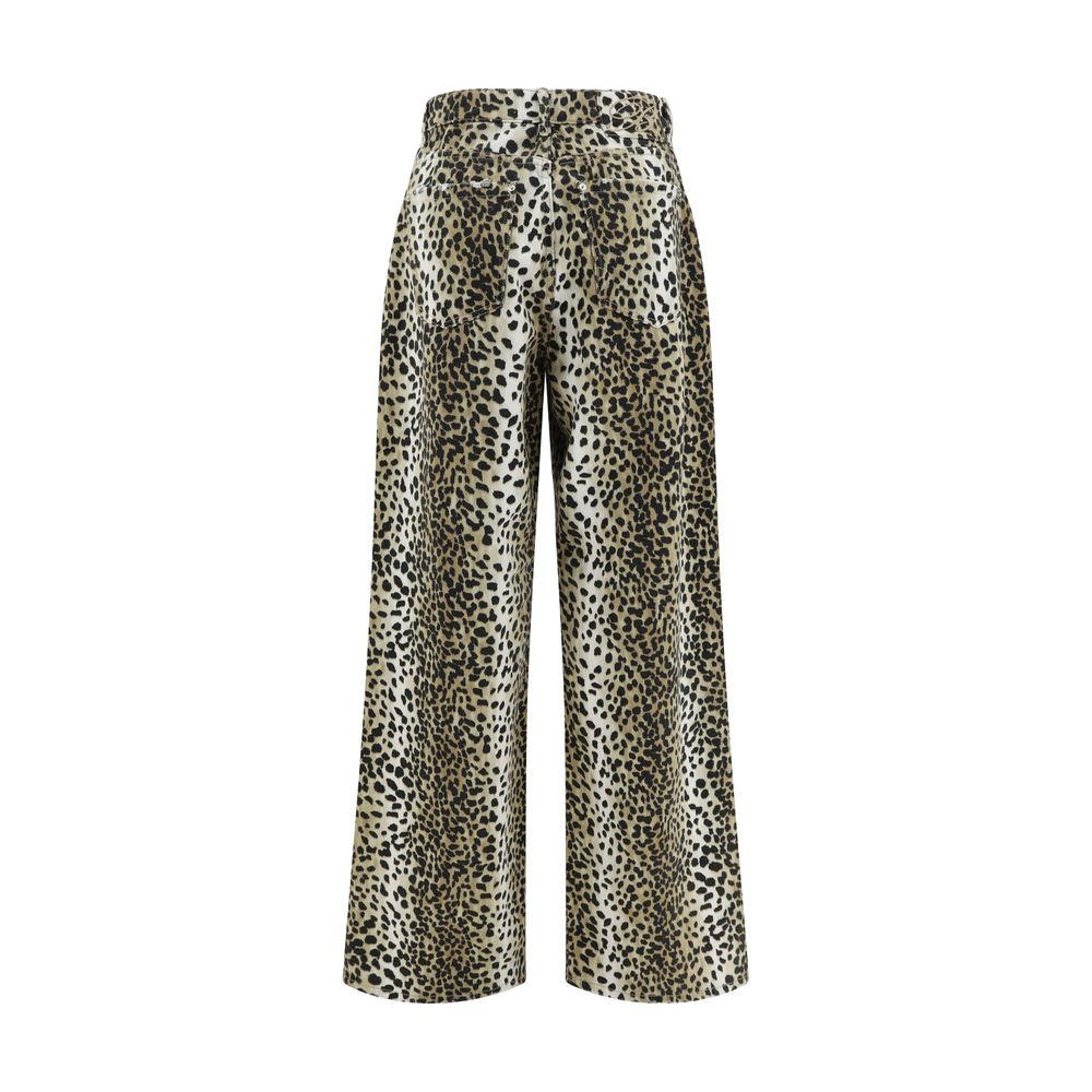 Blumarine Printed Boyfriend Jeans
