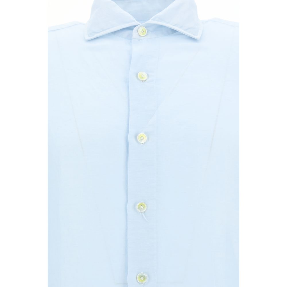 Finamore Napoli-Zante Linen Shirt