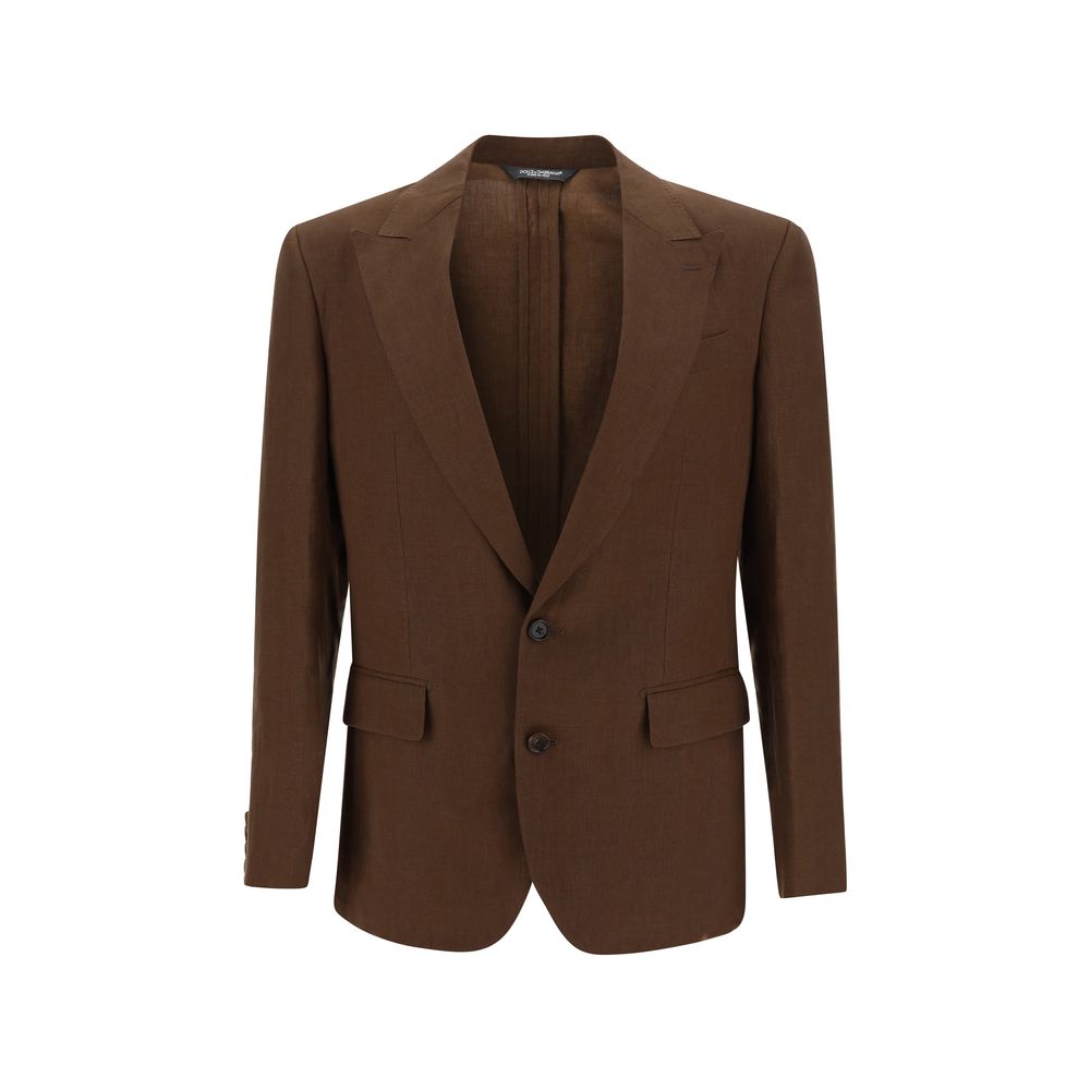 Dolce & Gabbana Linen Blazer Jacket