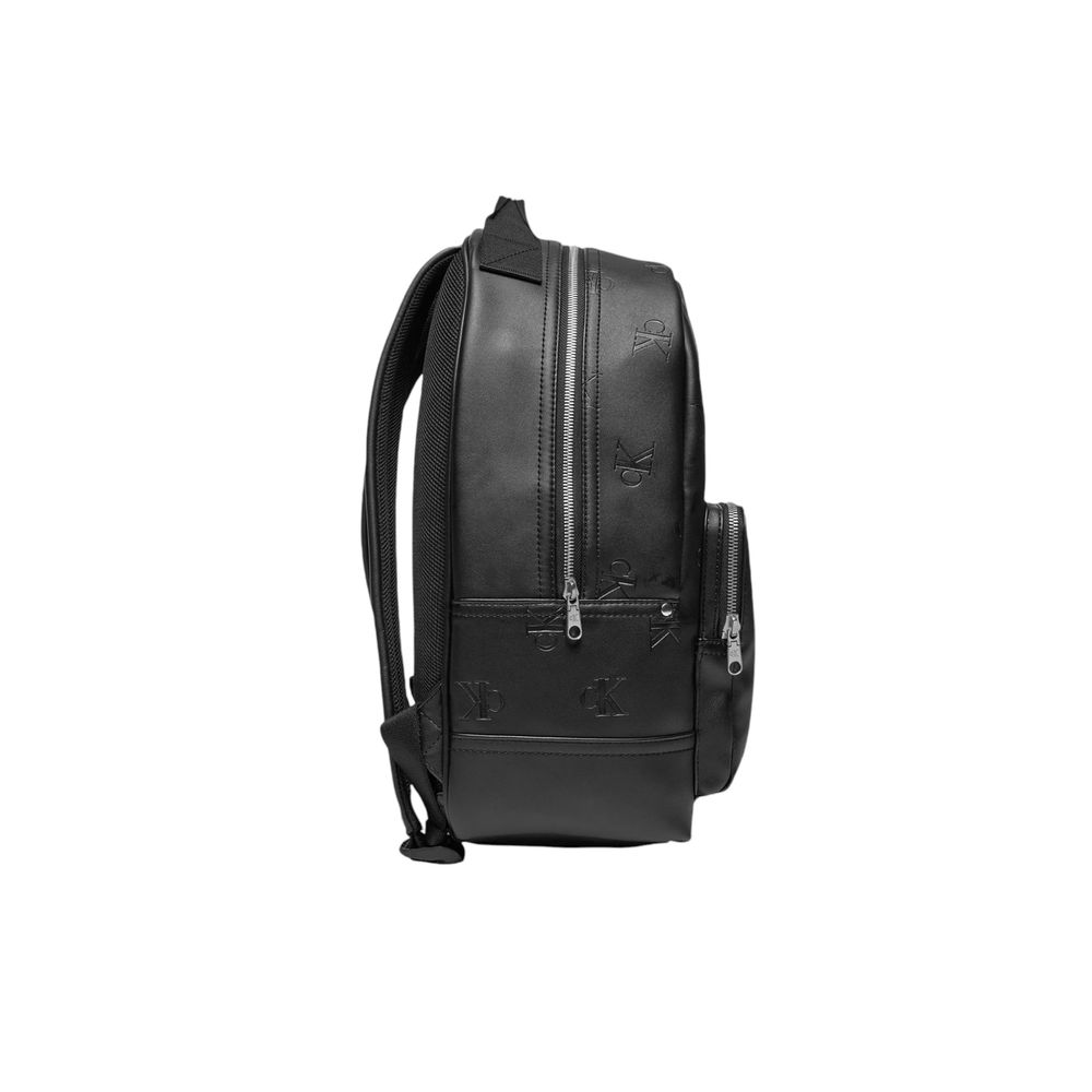 Calvin Klein Jeans Black Polyethylene Backpack for Men