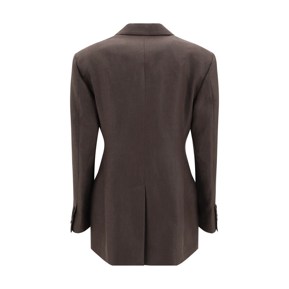 Brunello Cucinelli Linen Blazer Jacket - Timeless Elegance