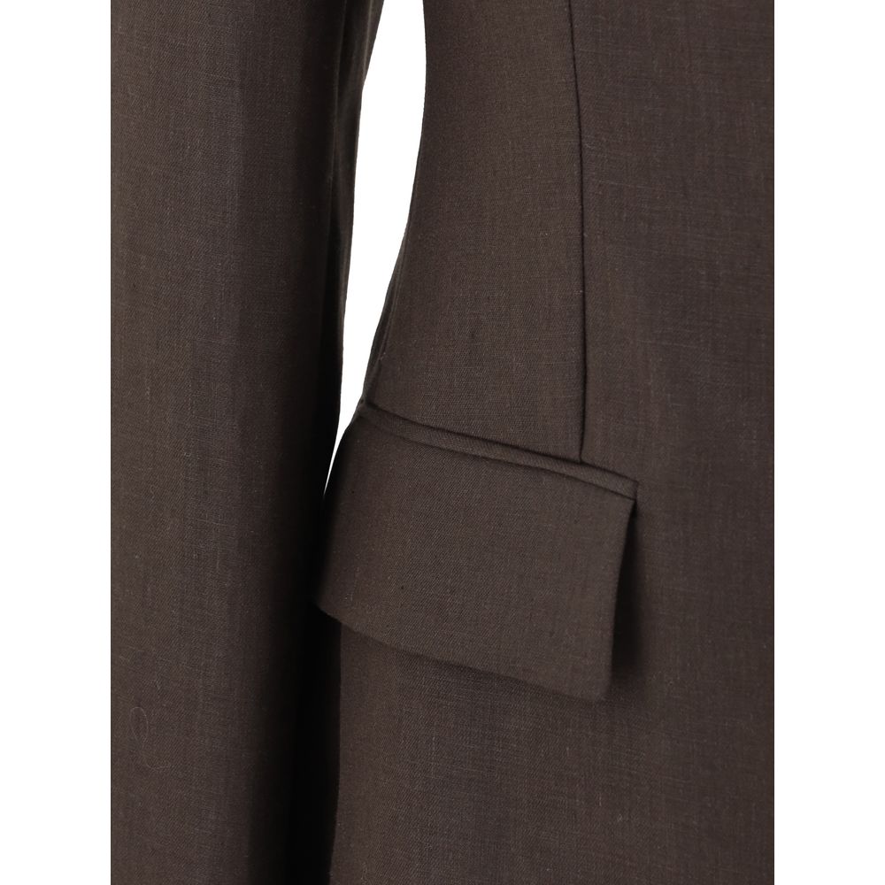 Brunello Cucinelli Linen Blazer Jacket - Timeless Elegance