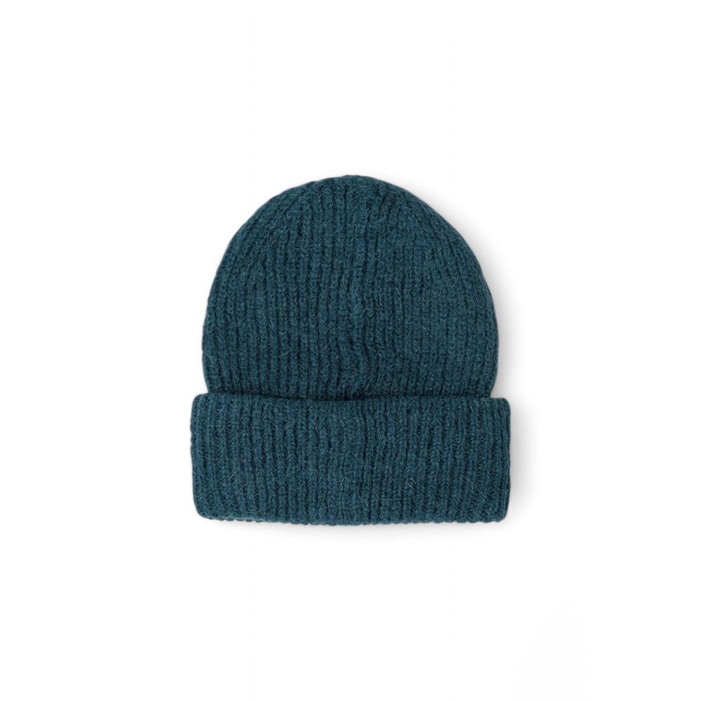 Calvin Klein Green Alpaca Leather Beanie Hat