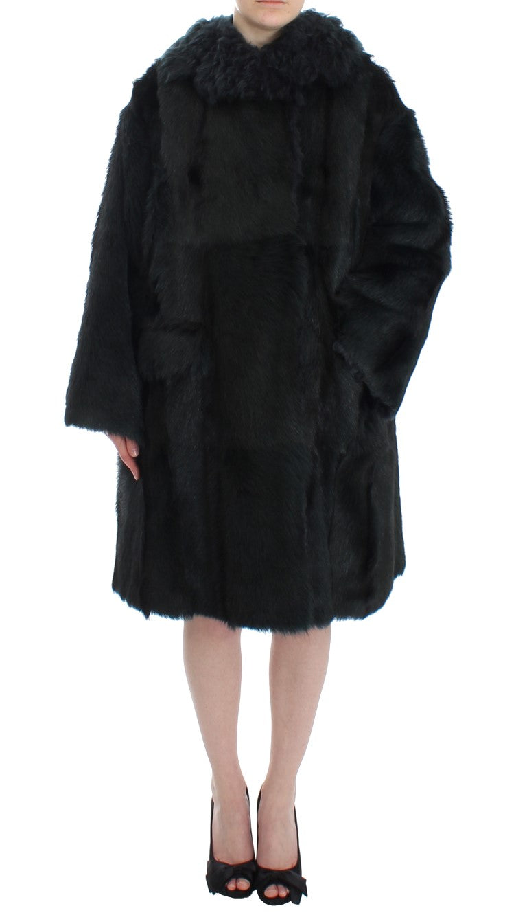 - Exquisite Shearling Coat Jacket