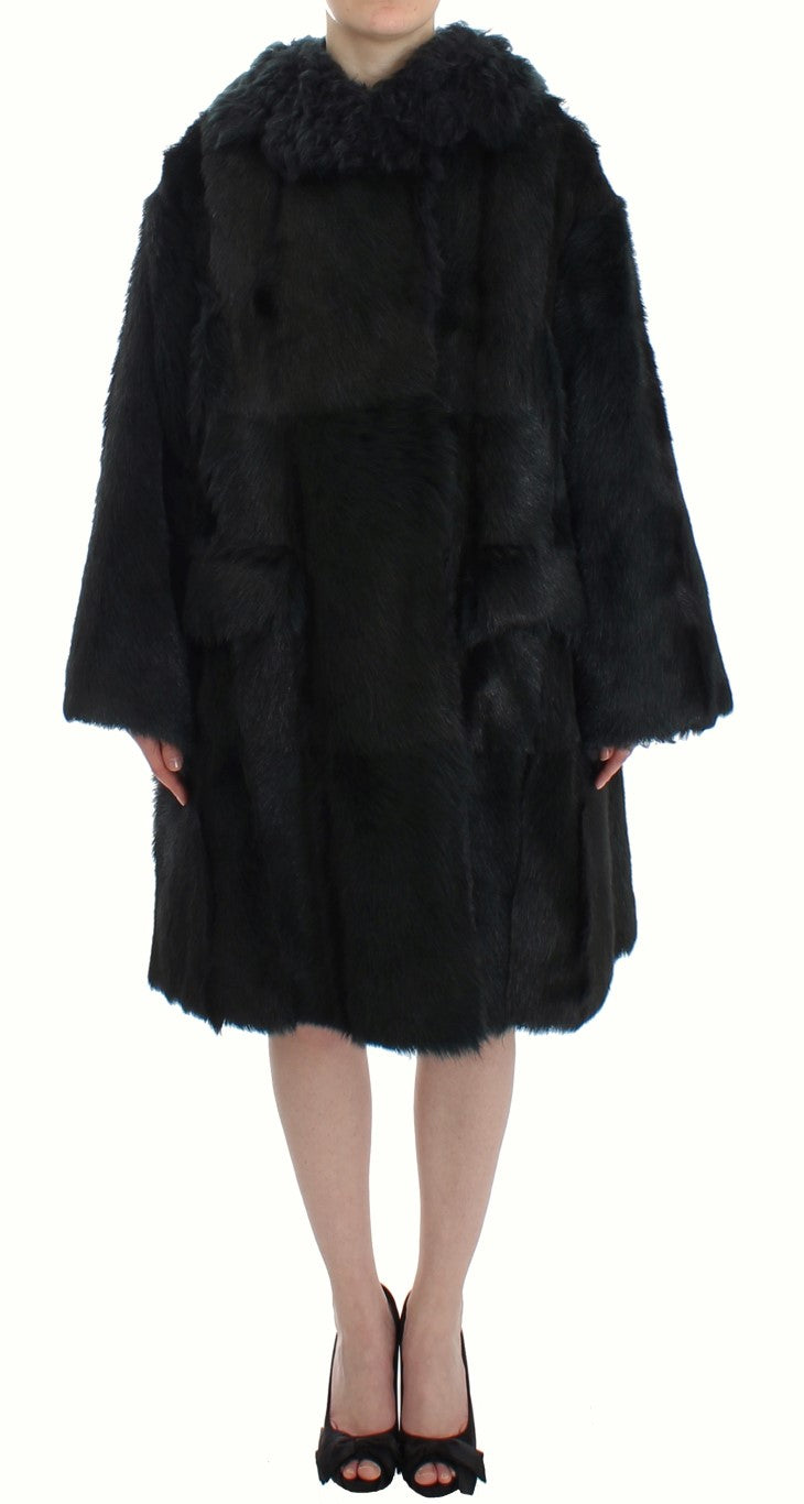 - Exquisite Shearling Coat Jacket