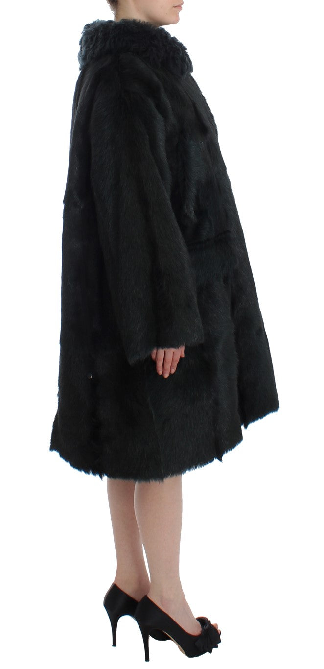 - Exquisite Shearling Coat Jacket